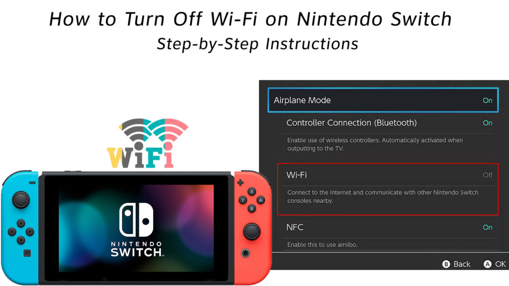 How to Turn Off Wi-Fi on Nintendo Switch